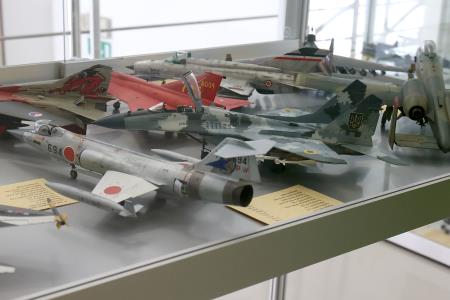 RAZSTAVLJENI MODELI VOJAŠKIH LETAL 03 FOTO LJUBO VUKELIČ